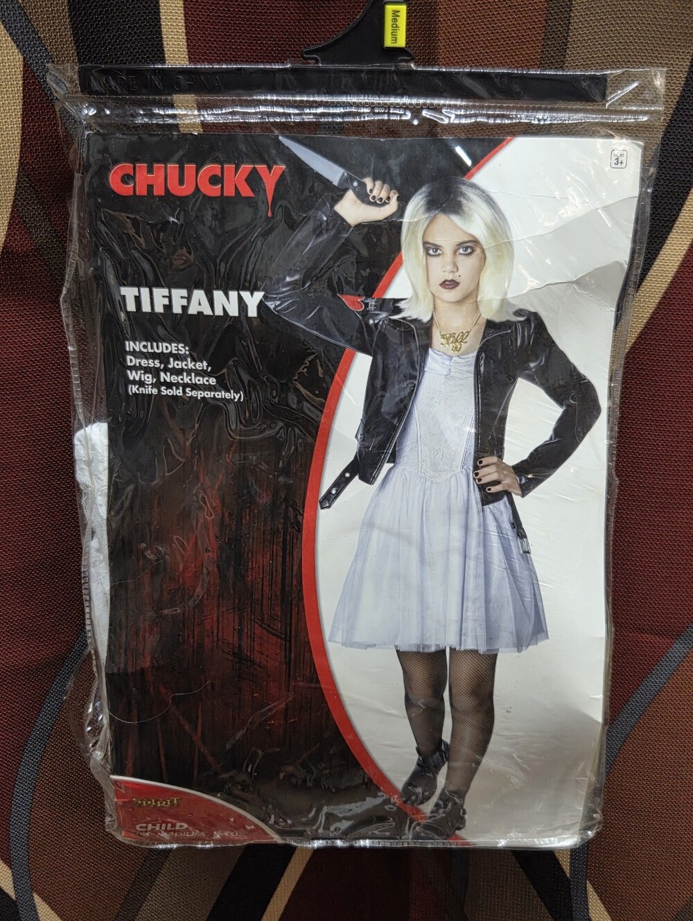Spirit Halloween Bride of Chucky Tiffany Costume Set Size Medium 8-10